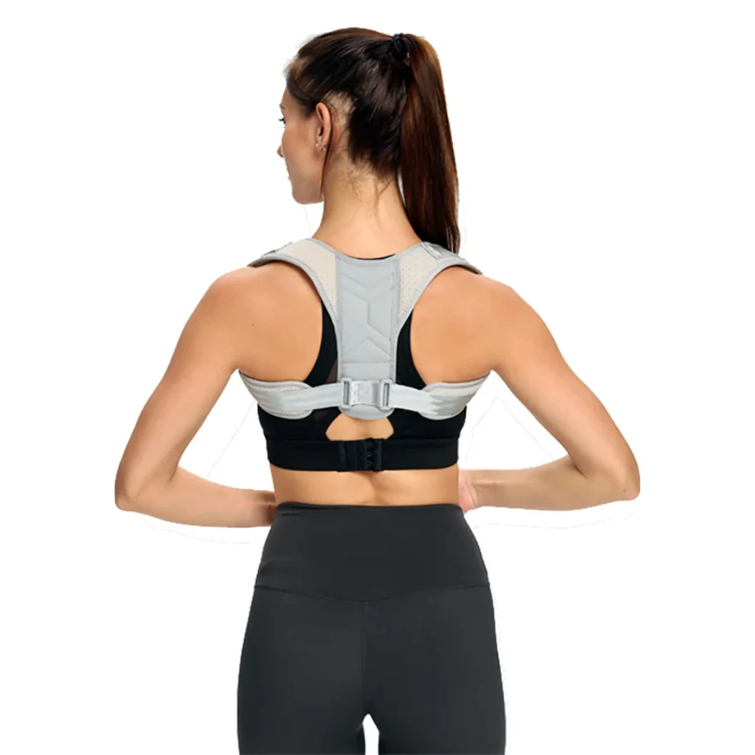 Correcteur de posture dos - Gris – Image 2