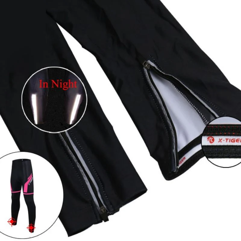 Tenues de cyclisme pour femmes⎮Collants rose et bleu confort Gel 3D – Image 2