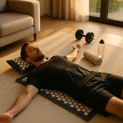 Tapis fleurs de lotus - Zen eco charbon™ – Image 4